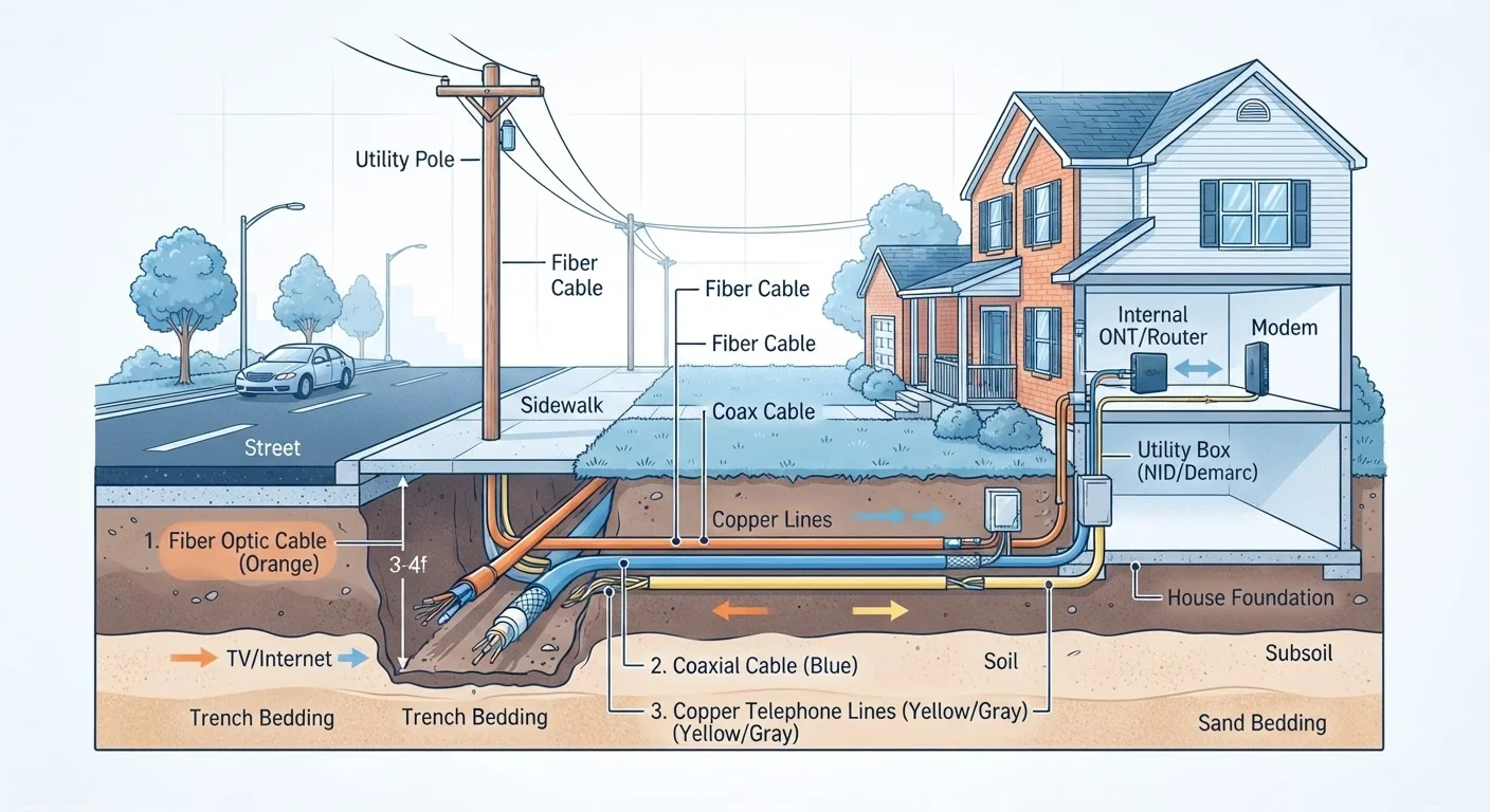 Fibre, Cable, and DSL: How Different Broadband Technologies Reach Your Home