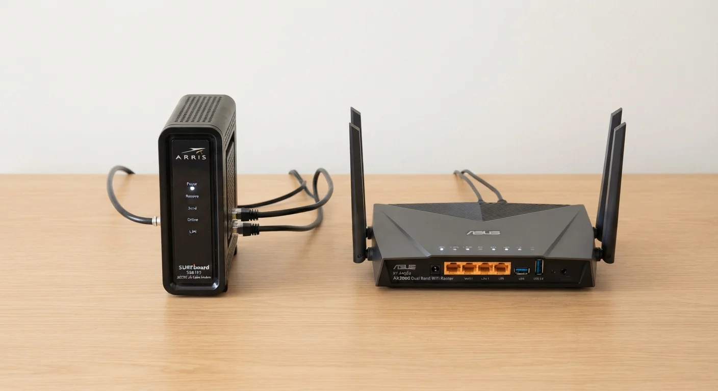 Modem vs Router: Two Boxes, Two Very Different Jobs