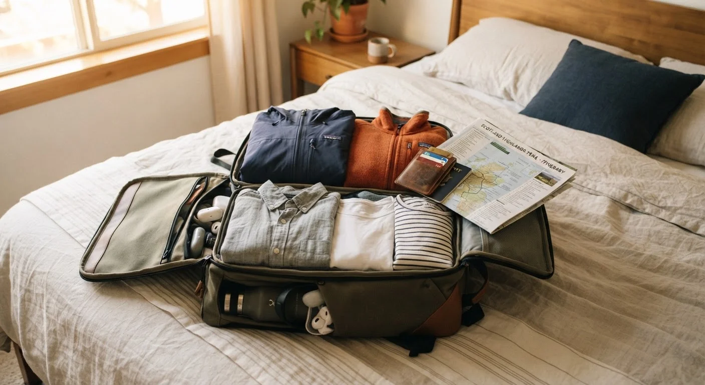 Packing for Multiple Climates in a Single Trip