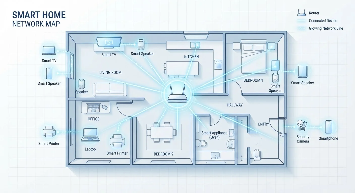 Your Home Network, Explained from the Router Outward